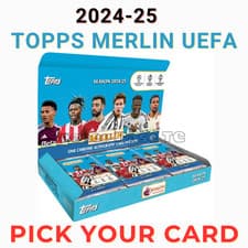 Santiago Castro 2024 Topps Merlin UEFA card