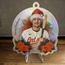 2025 Topps Holiday Oversized Die-Cut MLB Ornaments Gunnar Henderson #OO-10 card
