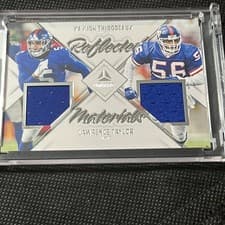 Kayvon Thibodeaux / Lawrence Taylor 2024 Panini Luminance Reflected Materials card