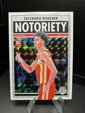 2024-25 Panini Mosaic Notoriety Zaccharie Risacher #10
