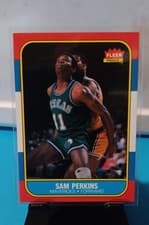 Sam Perkins 1986 Fleer card