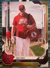 2026 Topps Now Road to Opening Day Base Set Mike Trout #OD-111 card