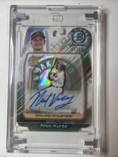 Nick Kurtz 2024 Bowman Draft Bowman In Action Autographs card