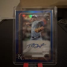 2025 Topps Chrome Update Autographs Ryan Bergert #AC-RB card