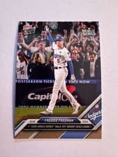 Freddie Freeman 2024 Topps Now card