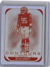 Myles Garrett 2025 Panini Phoenix Contours card