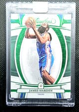 James Harden 2021 Panini Flawless card