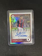 Santiago Castro 2024 Topps Merlin UEFA Autograph card