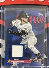 2025 Topps Update All-Star Stitches Hunter Goodman #AS-HG card