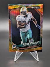 2025 Panini Prizm Black Base Set Ricky Williams #84 card
