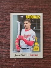 2019 Topps Heritage Juan Soto #481