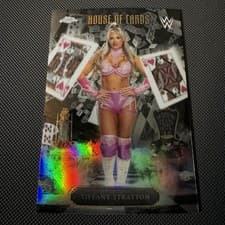 2026 Topps Chrome WWE House of Cards Tiffany Stratton #HOC-6 card