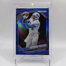 2025 Panini Prizm Black Base Set Herman Moore #57 card