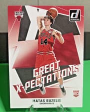 2024-25 Donruss Great X-Pectations Matas Buzelis #19 card