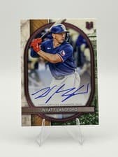 2025 Topps Museum Collection Archival Autographs Wyatt Langford #AA-WL card