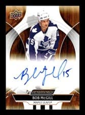 2024-25 Upper Deck Engrained Icons Autos Bob McGill #CA-CG card