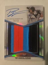 2025 Bowman's Best Prospect Patch Autographs PJ Morlando #PPA-PM card