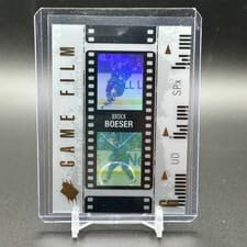 Brock Boeser 2024-25 SPx Game Film card