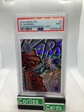 2025 Panini Absolute Kaboom! Super Bowl Horizontal Eli Manning #2 card