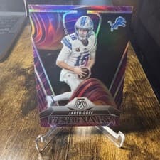 2025 Panini Mosaic Visionary Jared Goff #9 card