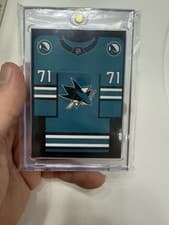 Macklin Celebrini 2024-25 Upper Deck Credentials Arena Giveaways - Jerseys card