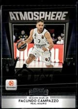 2025-26 Panini Contenders EuroLeague Atmosphere Facundo Campazzo #13 card