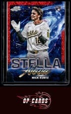 2025 Topps Cosmic Chrome Stella Nova Nick Kurtz #SN-18 card
