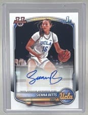 Sienna Betts 2025-26 Bowman Paper Prospects Retail Autographs card