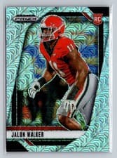 2025 Panini Prizm Draft Picks Base Set Jalon Walker #30 card