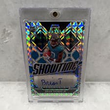 2024 Panini Mosaic Showtime Signatures Brian Thomas Jr. #SS-BTJ card