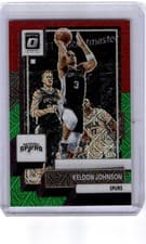 Keldon Johnson 2022 Panini Donruss Optic card