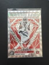 Ja’Marr Chase 2023 Panini Donruss Optic Diamond Hands card