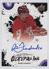 2025-26 Upper Deck Detroit Red Wings Centennial Octopus Ink Bernie Federko #OI-BF card