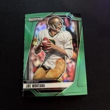 2025 Panini Prizm Draft Picks Base Set Joe Montana #184 card