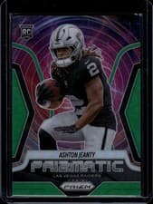 2025 Panini Prizm Prizmatic Ashton Jeanty #7 card