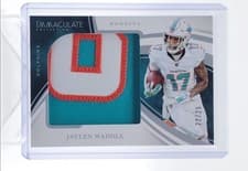 2025 Panini Immaculate Immaculate Numbers Jaylen Waddle #37 card