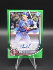 2025 Bowman Chrome Rookie Autographs Brooks Lee #CRA-BL card