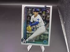 Roki Sasaki 2025 Topps Update card