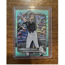 Billy Carlson 2025 Bowman Draft Chrome card