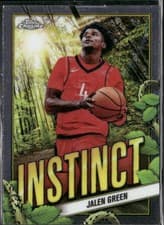 2024-25 Topps Chrome Instinct Jalen Green #INS-17 card