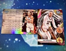 2024-25 Bowman University Chrome Physical Education Kiki Iriafen #PE-9 card