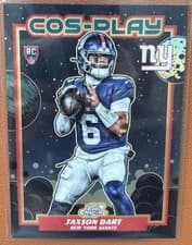 2025 Topps Cosmic Chrome Cos Play Jaxson Dart #CP-2 card