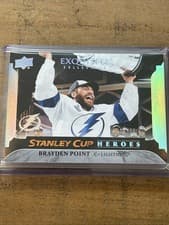 2025-26 Upper Deck Black Diamond Exquisite Stanley Cup Heroes Brayden Point #ESC-BP card