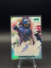 2025 Stadium Club Abstract Autographs Luisangel Acuña #AA-LA card