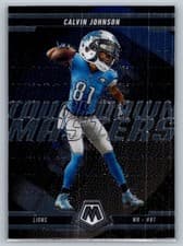 Calvin Johnson 2025 Panini Mosaic Touchdown Masters card