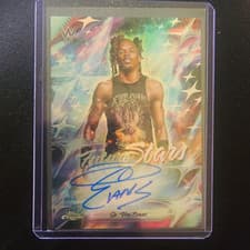 2026 Topps Chrome WWE Future Stars Autographs Je'Von Evans #FSA-JEV card
