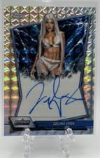 2026 Topps Chrome WWE Blue Brand Autographs Zelina Vega #BBA-ZEL card