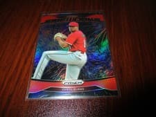 2025 Panini Prizm Fireworks Chase Burns #21 card
