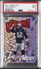 Tom Brady 2021 Panini Absolute Kaboom card