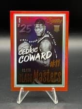 2025-26 Panini Signature Series Class Masters Cedric Coward #5 card